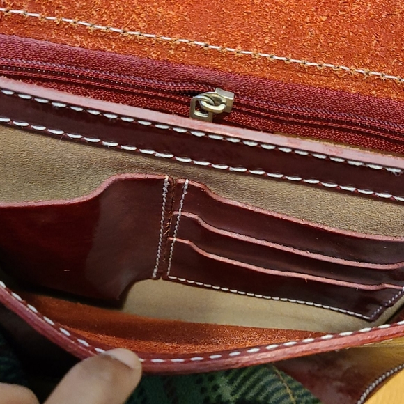 Abruzzo Italian leather bag, made in Italy by hand - Picture 3 of 3